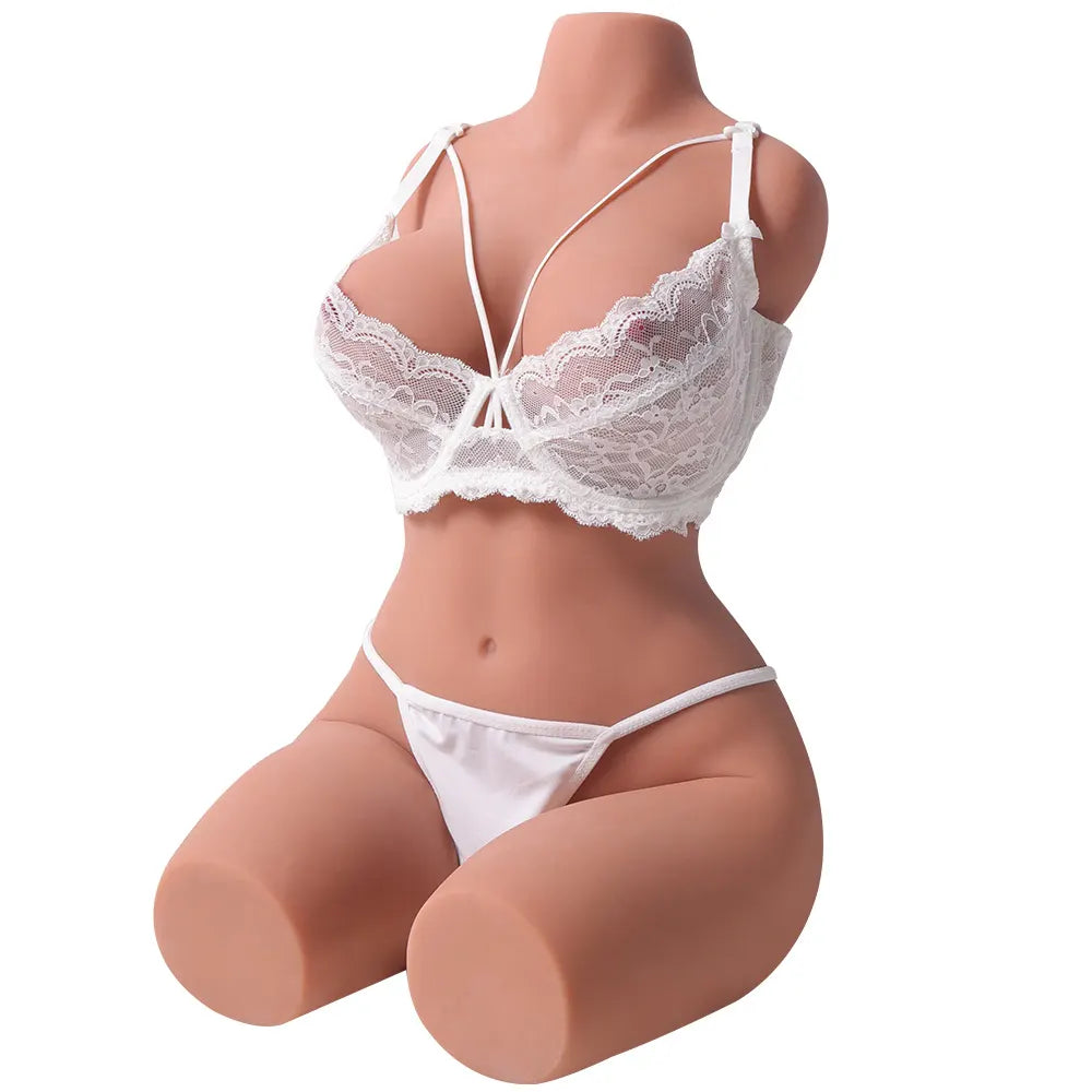 Adna-29.76LB Realistic Female Big Booty Sex Doll Torso (Brown)