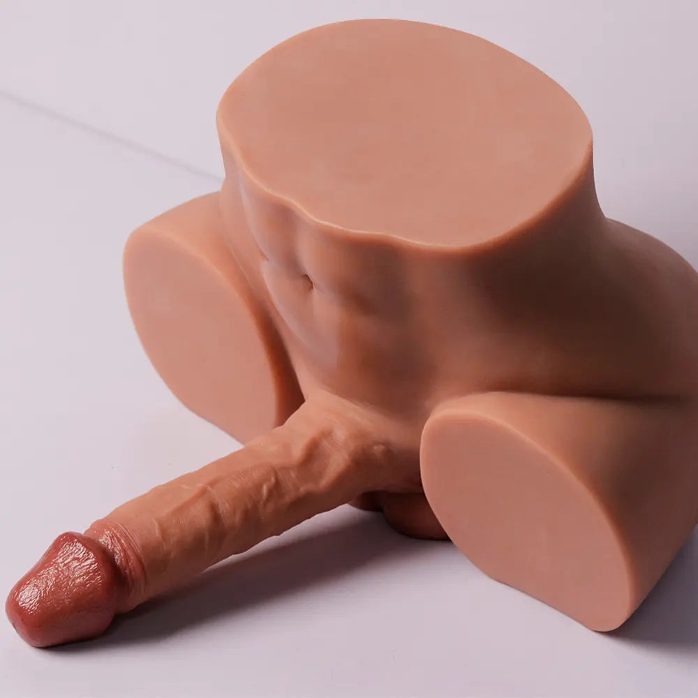 Gohya-10.5Lb Big Ass Male Sex Torso With 6.7″ Dildo