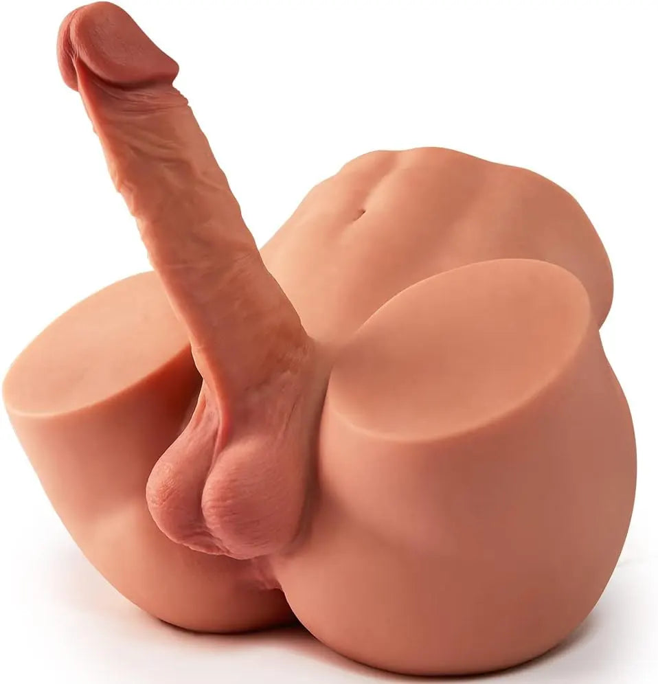 Gohya-10.5Lb Big Ass Male Sex Torso With 6.7″ Dildo