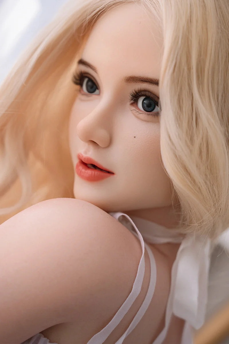 Emily: 148cm / 4'10" Silicone Blonde Sex Doll with ROS Head