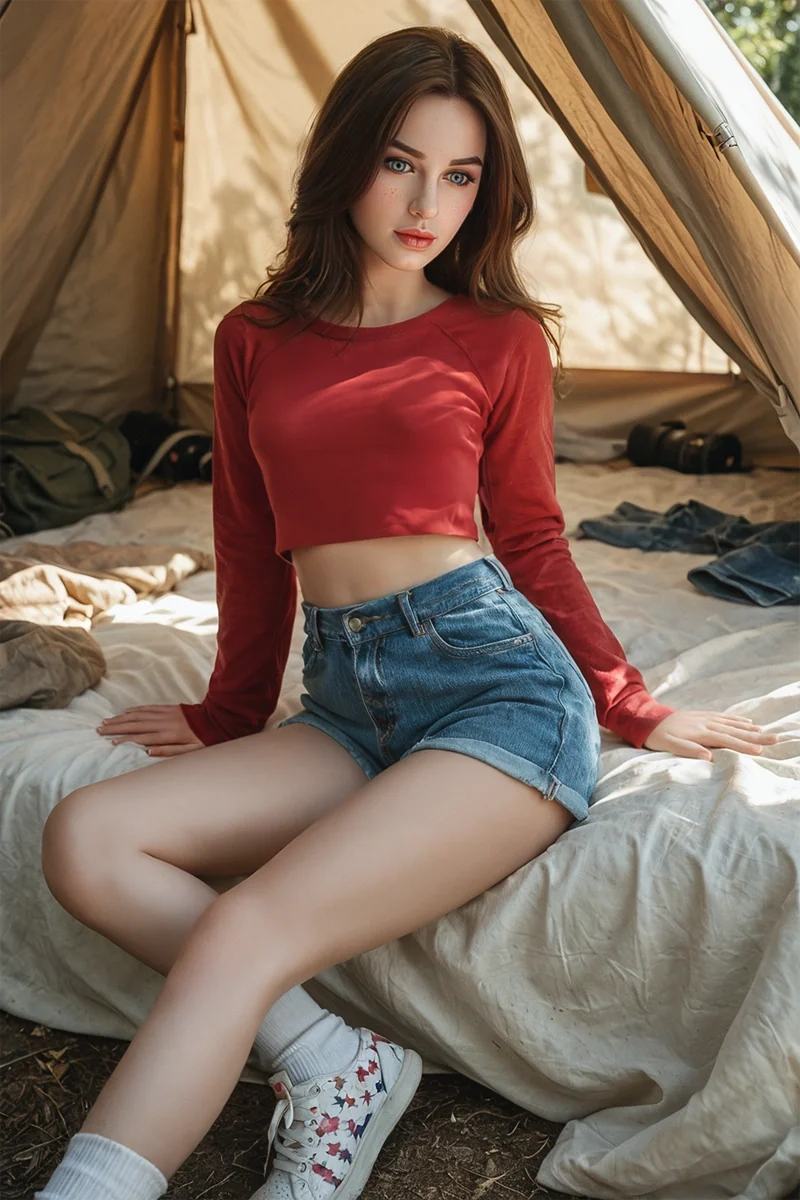 Gail: 159cm / 5'3" Realistic Small Breast Female Sex Doll For Man