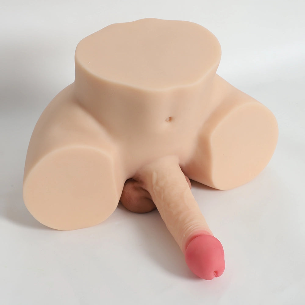 Lexy-13LB Big Booty Shemale Sex Torso With 7” Dildo & Realistic Vagina