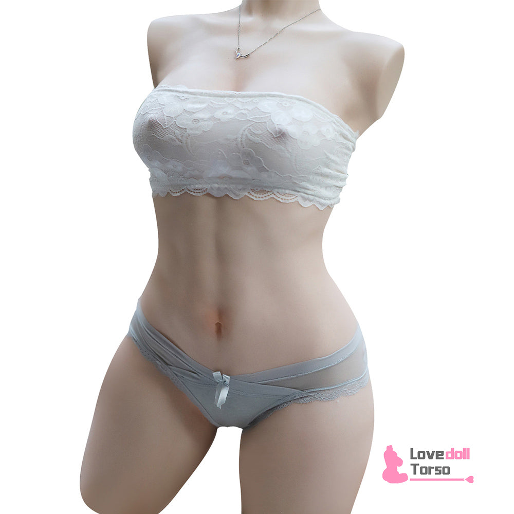 Blanche-50.7LB Full Silicone Sex Torso For Men