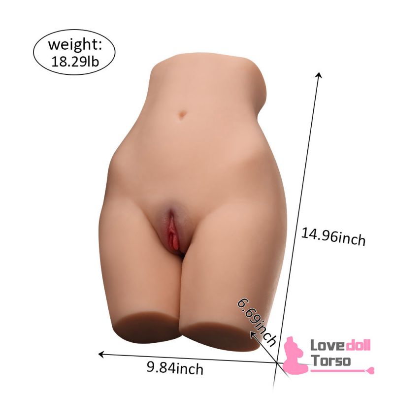 Big Booty Masturbator 18.29LB Lifelike Female Big Butt Sex Doll Torso 4